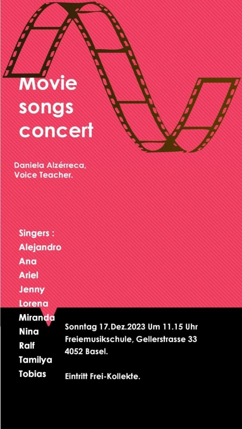 Schülerkonzert flyer